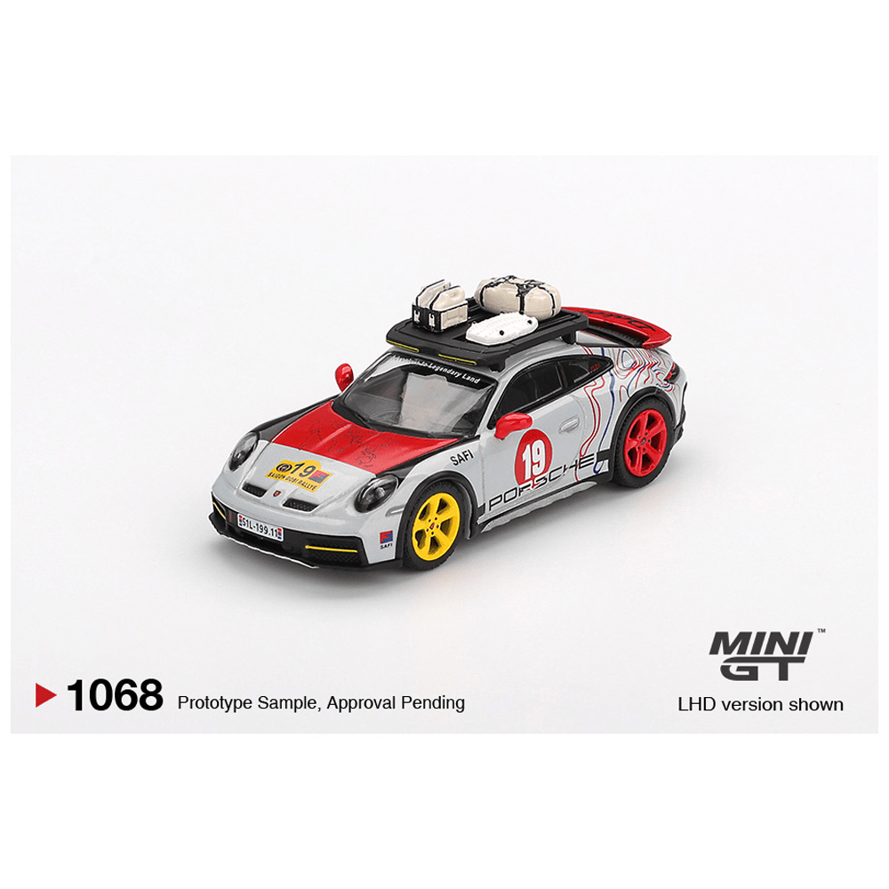 *Pre - Order* Mini GT - Porsche 911 Dakar “Mr. Darkar” - Silver – Mijo Exclusives - Top CollectiblesDiecastMini GT