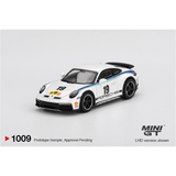 *Pre - Order* Mini GT - Porsche 911 Dakar Rally 1974 – White - Top CollectiblesDiecastMini GT