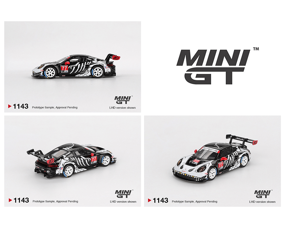 Pre-Order* Mini GT - Porsche 911 GT3 R #77 AO Racing 2025 IMSA