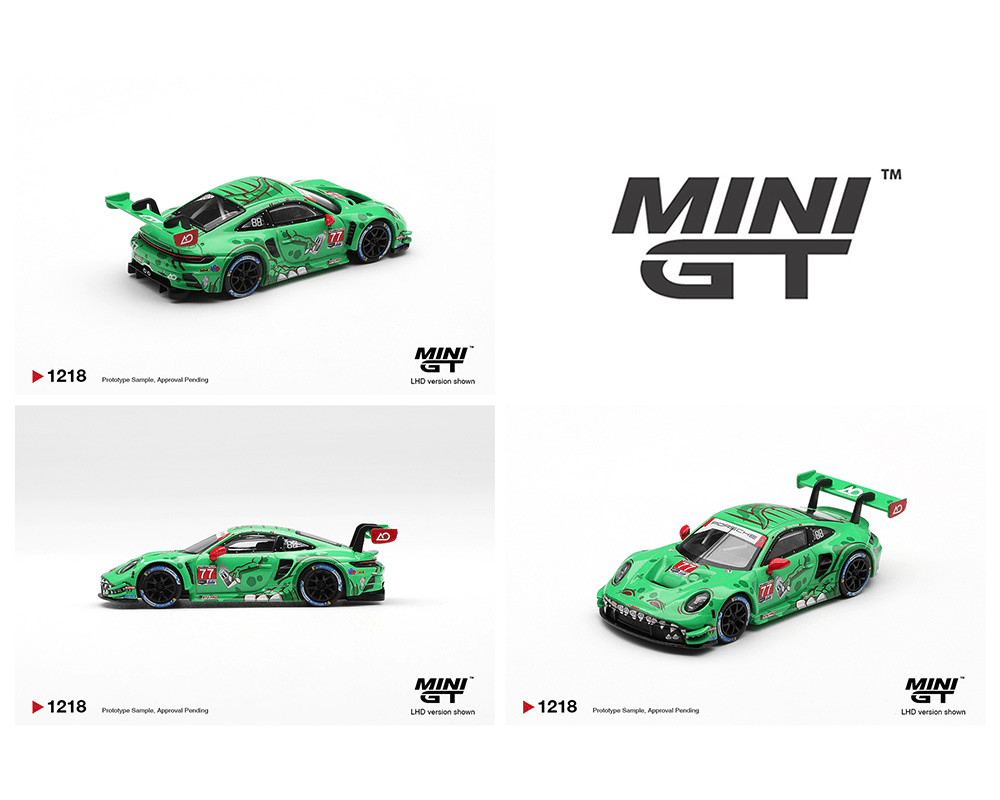 *Pre - Order* Mini GT - Porsche 911 GT3 R (992) 77 AO Racing 2025 IMSA Sebring 12 Hrs Class Winner - Top CollectiblesDiecastMini GT