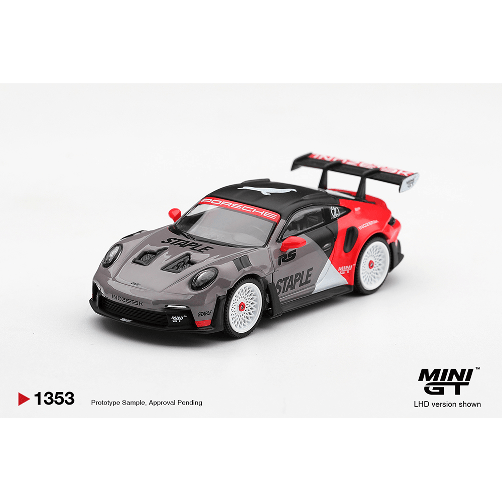 *Pre-Order* Mini GT - Porsche 911 GT3 RS STAPLE x INOZETEK – Limited Edition - Top CollectiblesDiecastMini GT