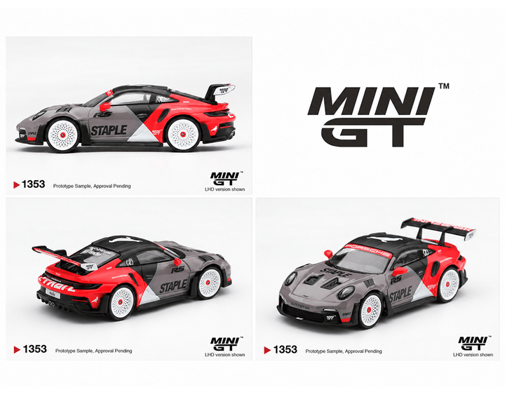 *Pre-Order* Mini GT - Porsche 911 GT3 RS STAPLE x INOZETEK – Limited Edition - Top CollectiblesDiecastMini GT