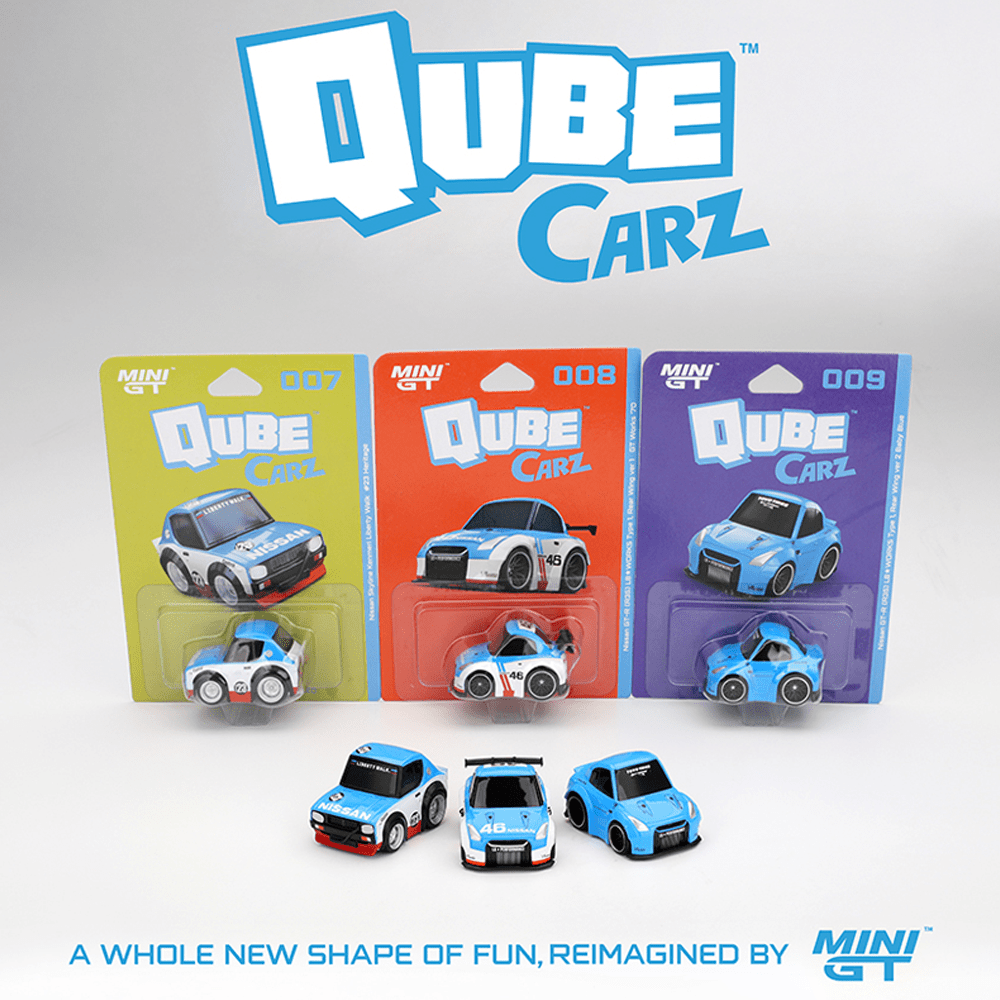 *Pre - Order* Mini GT - QubeCarz Series 2 Liberty Walk 3 - Car Assortment *Possibility of a Chase* - Top CollectiblesDiecastMini GT
