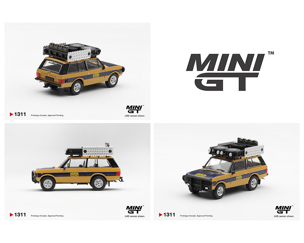*Pre - Order* Mini GT - Range Rover - 1981 Camel Trophy Sumatra N.Sudmann & F.Hofmann - Top CollectiblesDiecastMini GT