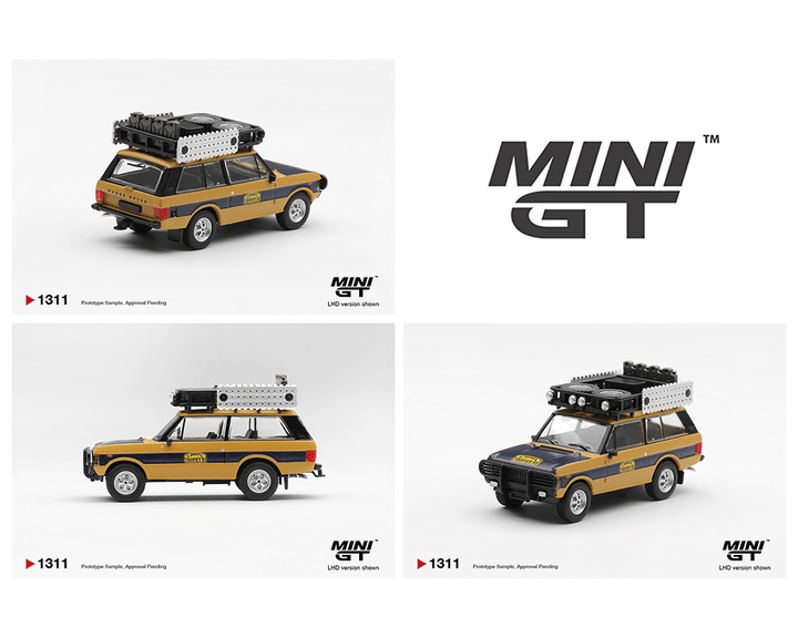 *Pre - Order* Mini GT - Range Rover - 1981 Camel Trophy Sumatra N.Sudmann &amp; F.Hofmann - Top CollectiblesDiecastMini GT