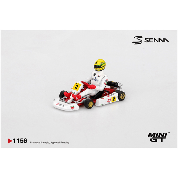 *Pre - Order* Mini GT - Senna Kart 2 Ayrton Senna da Silva - 1993 Masters of Paris - Bercy - Top CollectiblesDiecastMini GT