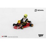 *Pre - Order* Mini GT - Senna Kart Formula K 9 Ayrton Senna da Silva - 1981 Karting World Championship - Top CollectiblesDiecastMini GT