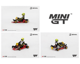 *Pre - Order* Mini GT - Senna Kart Formula K 9 Ayrton Senna da Silva - 1981 Karting World Championship - Top CollectiblesDiecastMini GT