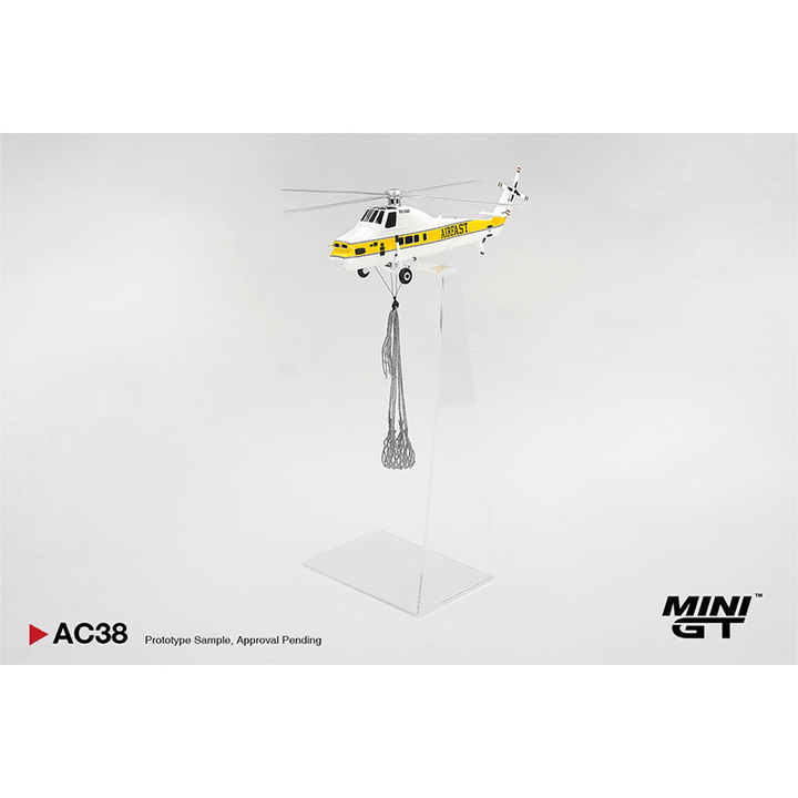 *Pre - Order* Mini GT - Sikorsky S58T Helicopter 1985 Camel Trophy - Top CollectiblesDiecastMini GT