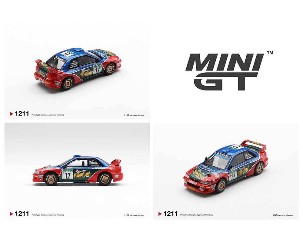*Pre - Order* Mini GT - Subaru Impreza WRC98 17 2000 Rally New Zealand - Top CollectiblesDiecastMini GT