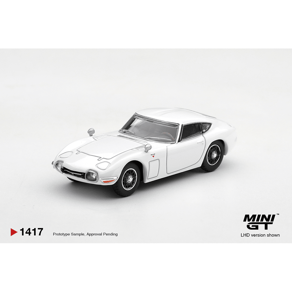 *Pre-Order* Mini GT - Toyota 2000GT Pegasus White – Limited Edition - Top CollectiblesDiecastMini GT