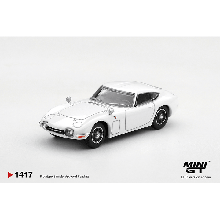 *Pre-Order* Mini GT - Toyota 2000GT Pegasus White – Limited Edition - Top CollectiblesDiecastMini GT
