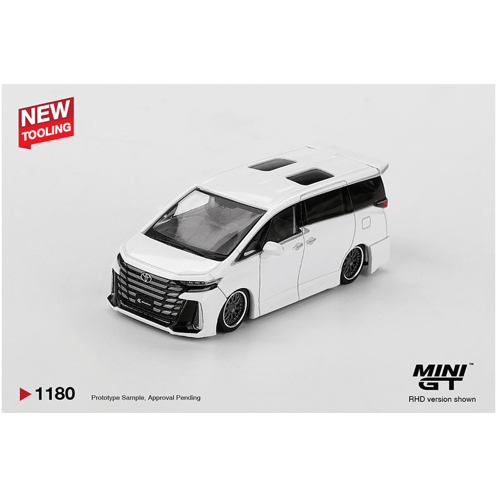 *Pre - Order* Mini GT - Toyota Alphard 40 KUHL – White - Top CollectiblesDiecastMini GT