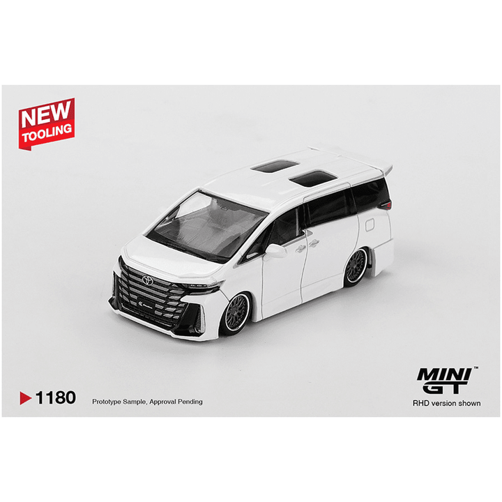 *Pre - Order* Mini GT - Toyota Alphard 40 KUHL – White - Top CollectiblesDiecastMini GT