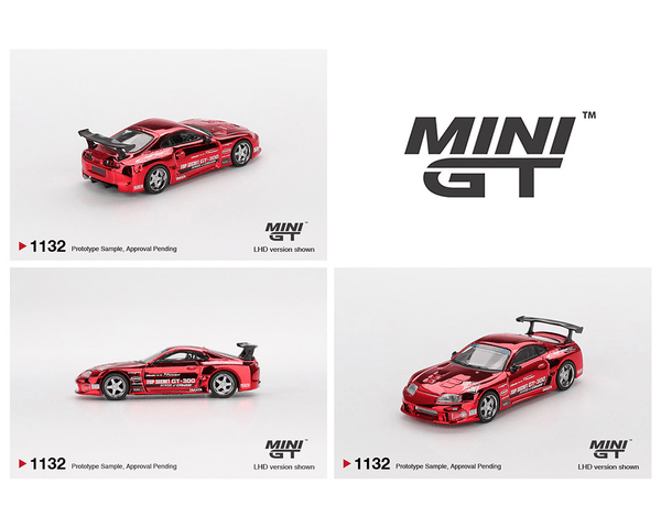 Pre-Order* Mini GT Toyota Supra (A80) Top Secret GT-300 Top