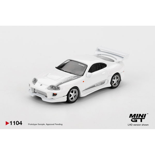 *Pre - Order* Mini GT - Toyota Supra VeilSide Combat V - I – White - Top CollectiblesDiecastMini GT