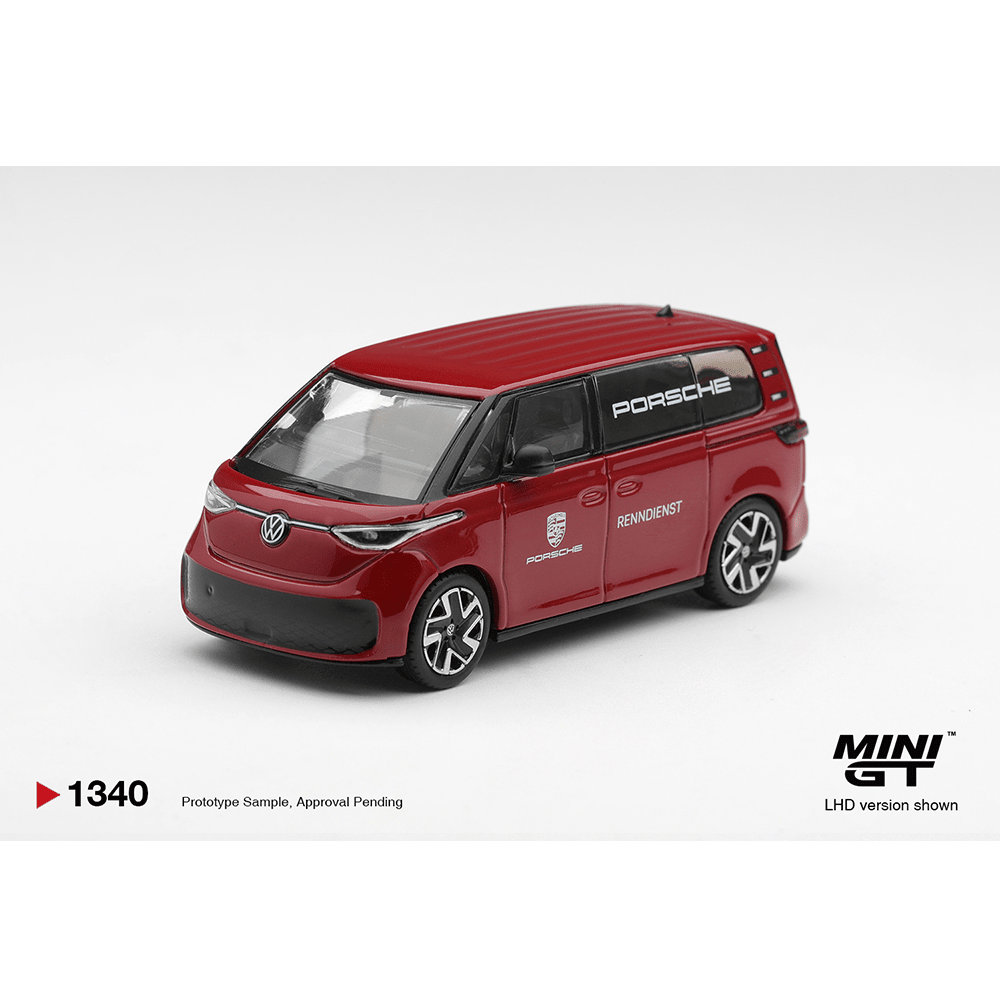 *Pre-Order* Mini GT - Volkswagen ID.Buzz Porsche Renndienst – Limited Edition - Top CollectiblesDiecastMini GT