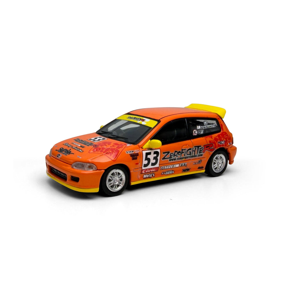 *Pre-Order* ModelModel - Honda Civic EG6 Orange Zero Fighter (Blister Pack) - Top CollectiblesDiecastModelModel