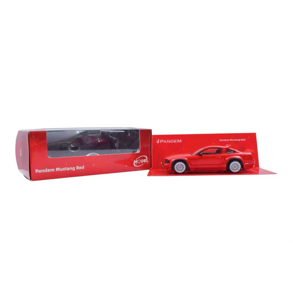 *Pre - Order* ModelModel - Pandem Mustang - Red - Top CollectiblesDiecastModelModel
