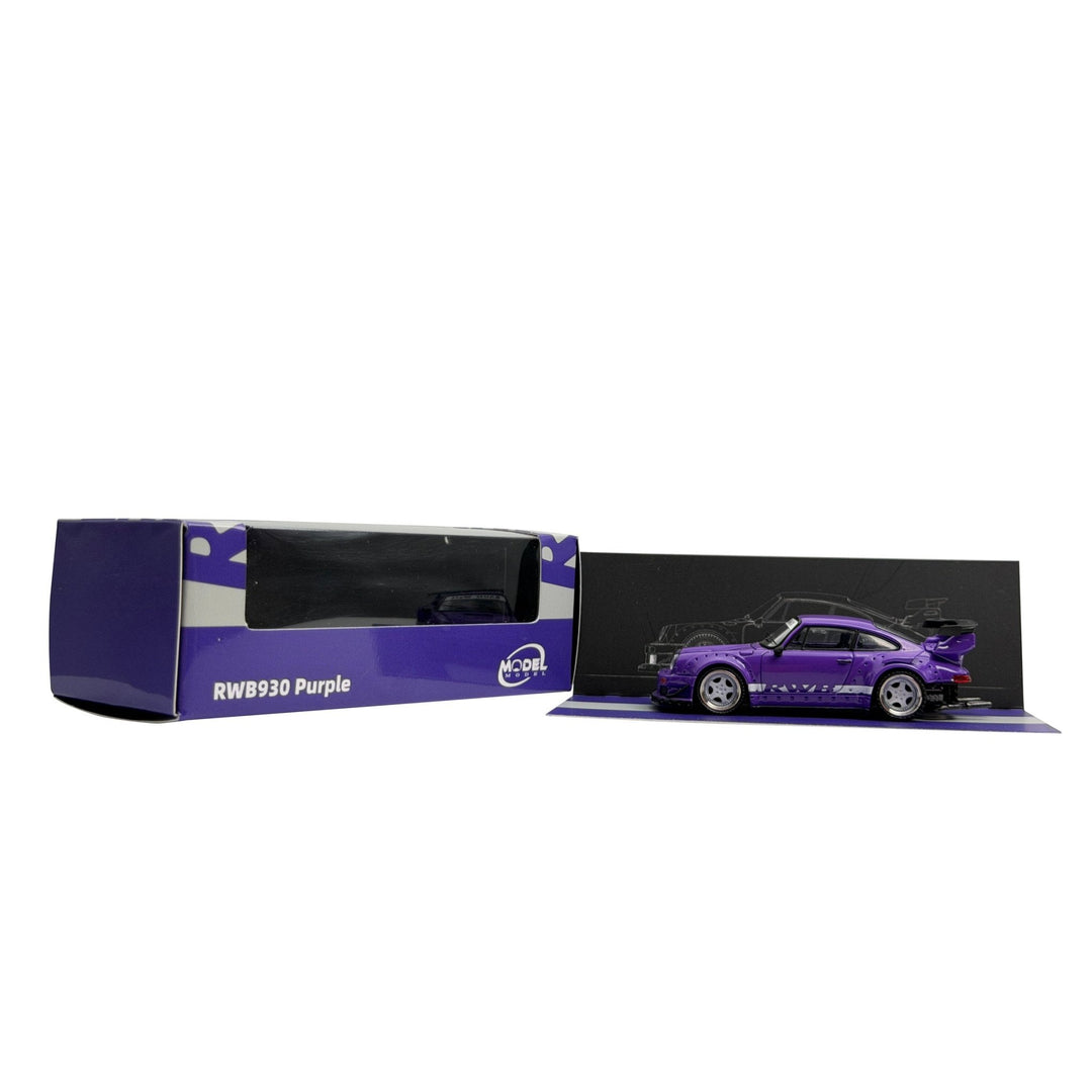 *Pre - Order* ModelModel - Porsche 911 (930) RWB - Purple - Top CollectiblesDiecastModelModel