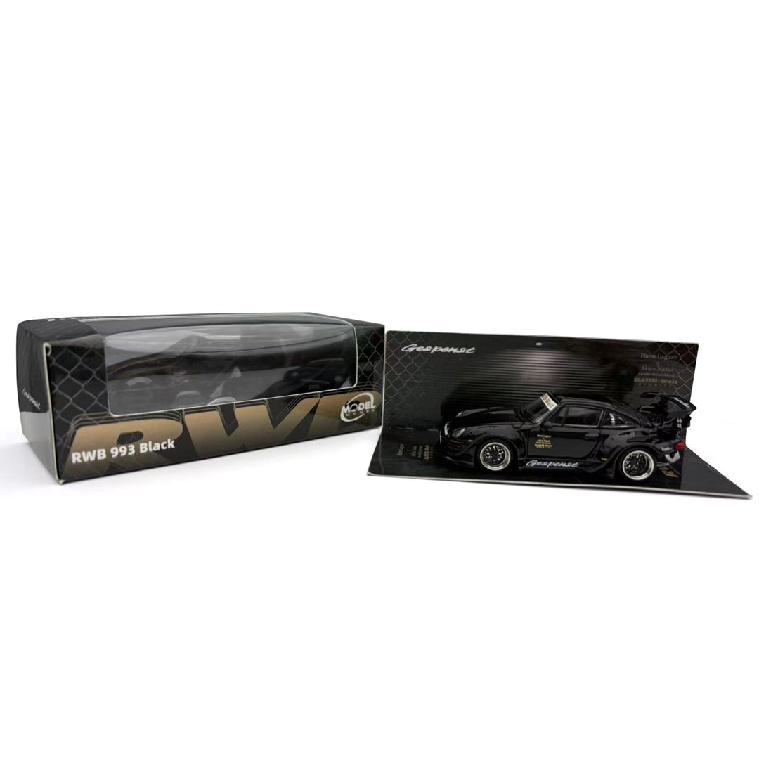 *Pre - Order* ModelModel - Porsche 911 (993) RWB - Black - Top CollectiblesDiecastModelModel