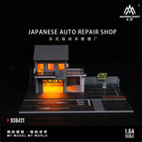 *Pre - Order* MoreArt - Japanese Auto Repair Shop Diorama - Top CollectiblesDiecastMoreArt
