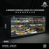 *Pre - Order* MoreArt - Mirror Parking Scene of a Container Display - Top CollectiblesDiecastMoreArt