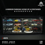 *Pre - Order* MoreArt - Mirror Parking Scene of a Container Display - Top CollectiblesDiecastMoreArt