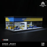 *Pre - Order* MoreArt - Parking Exhibition Hall Scene - Spoon - Top CollectiblesDiecastMoreArt