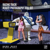 *Pre - Order* MoreArt - Racing Track Beauty Photography Doll Set - Top CollectiblesDiecastMoreArt