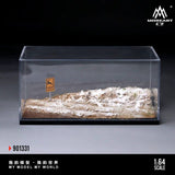 *Pre - Order* MoreArt - Scene of the First Snowfall in Winter Forest Diorama - Top CollectiblesDiecastMoreArt