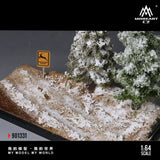 *Pre - Order* MoreArt - Scene of the First Snowfall in Winter Forest Diorama - Top CollectiblesDiecastMoreArt