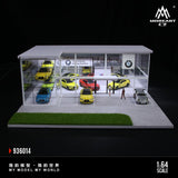 *Pre - Order* MoreArt - Two - Layer Assembly Showroon BMW Shop - Top CollectiblesDiecastMoreArt