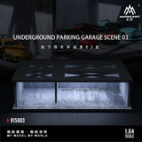 *Pre - Order* MoreArt - Underground Parking Garage Scene 03 - Top CollectiblesDiecastMoreArt