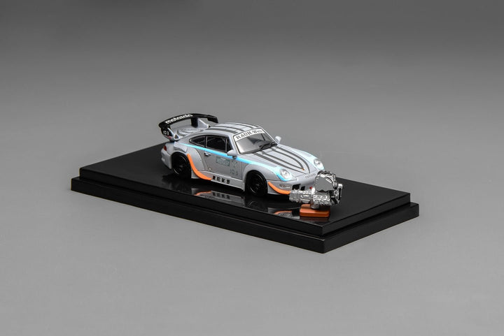 *Pre - Order* MotorHelix - RWB 993 MOTOZOLO with Magnetic Air - Cooled Engine - Top CollectiblesDiecastMotorHelix