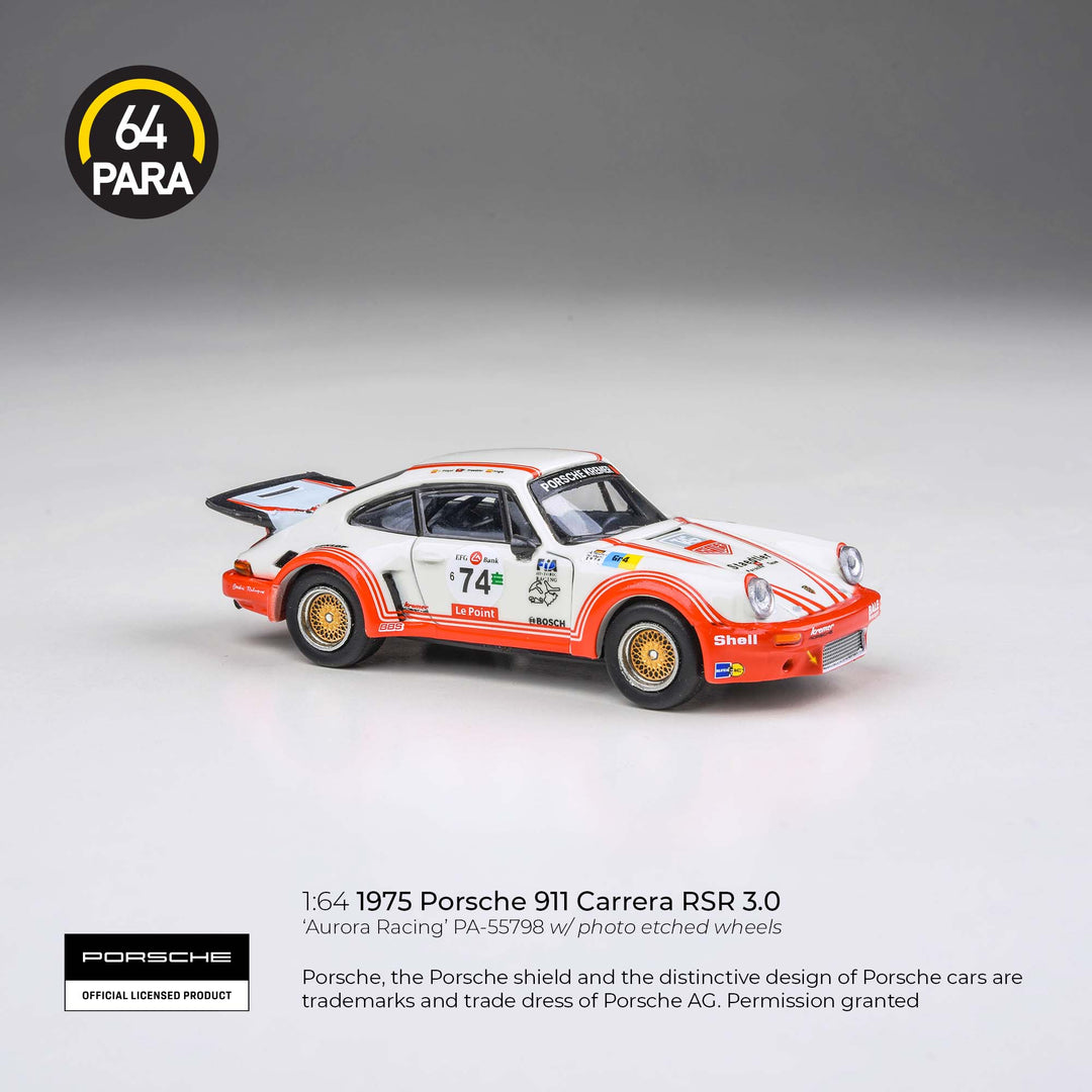 *Pre - Order* Para64 - 1975 Porsche 911 Carerra RSR 3.0 Aurora Racing LHD - Top CollectiblesDiecastPara64