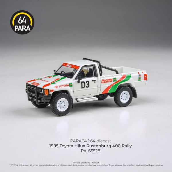 *Pre - Order* Para64 - 1995 Toyota Hilux Rustenburg 400 Rally RHD - Top CollectiblesDiecastPara64