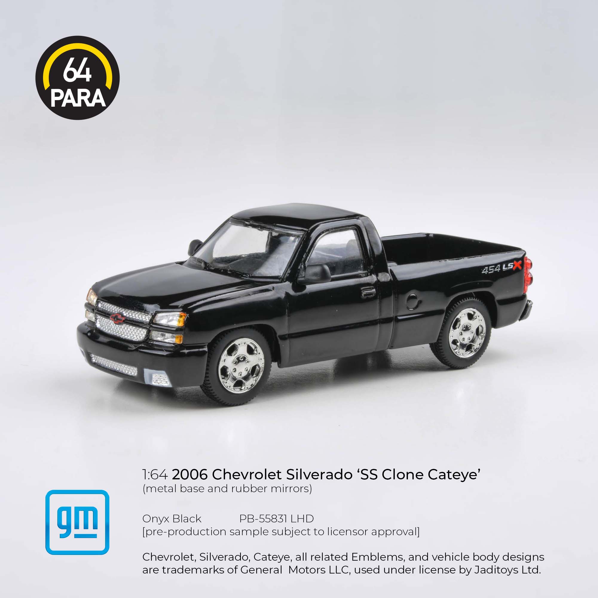Para64 - 2006 Chevrolet Silverado Single Cab - Onyx Black *Special