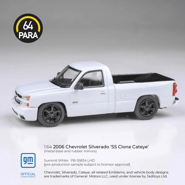 *Pre - Order* Para64 - 2006 Chevrolet Silverado Single Cab - Summit White *Special Projects 5* - Top CollectiblesDiecastPara64