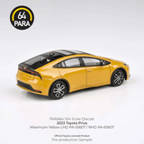 *Pre - Order* Para64 - 2023 Toyota Prius - Maximum Yellow / Karashi - Top CollectiblesDiecastPara64