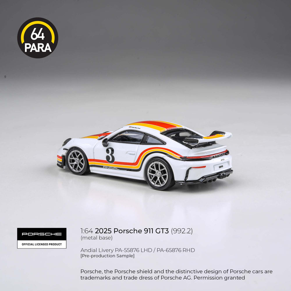 *Pre - Order* Para64 - 2025 Porsche 911 GT3 (992.2) Andial Livery LHD - Top CollectiblesDiecastPara64