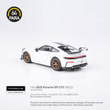 *Pre - Order* Para64 - 2025 Porsche 911 GT3 (992.2) Grand Prix White - Top CollectiblesDiecastPara64