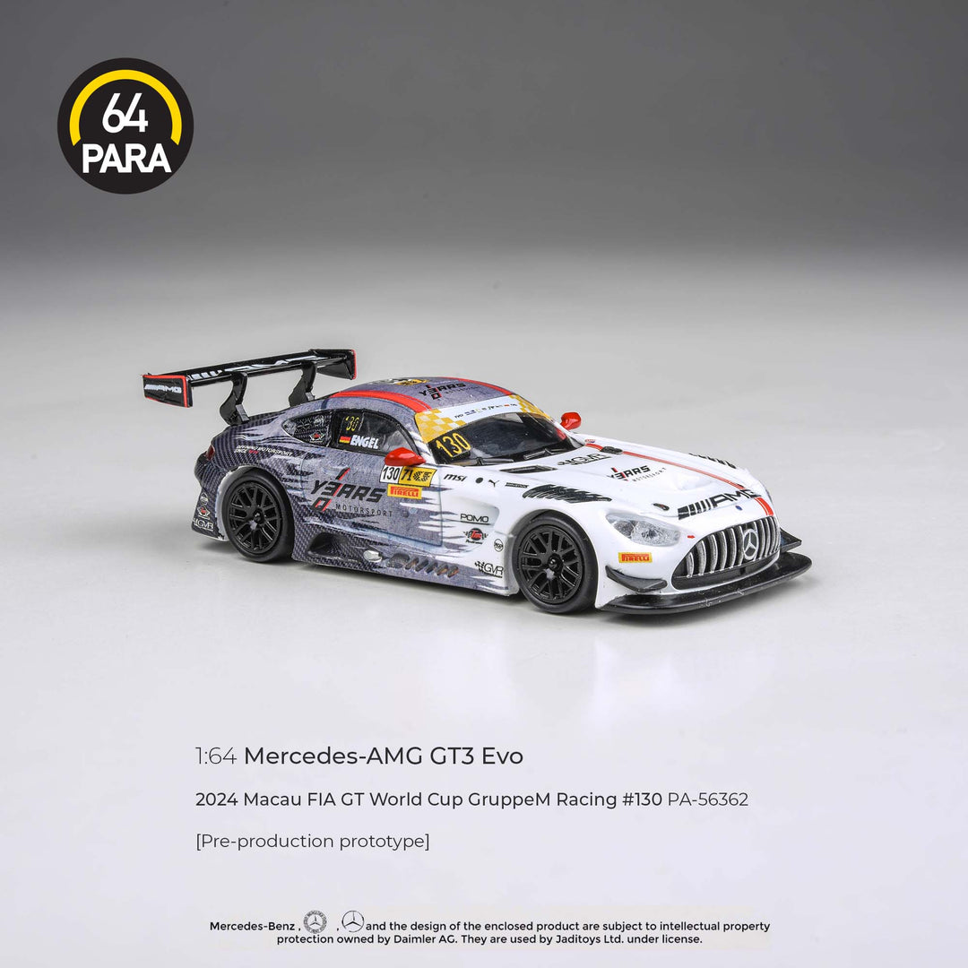 *Pre - Order* Para64 - Mercedes - AMG GT3 2024 Macau FIA GT World Cup GruppeM Racing 130 P1 - Top CollectiblesDiecastPara64