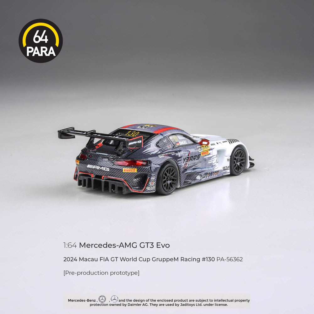 *Pre - Order* Para64 - Mercedes - AMG GT3 2024 Macau FIA GT World Cup GruppeM Racing 130 P1 - Top CollectiblesDiecastPara64