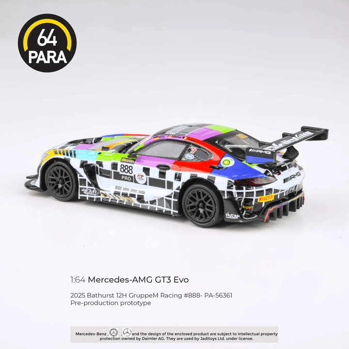 *Pre - Order* Para64 - Mercedes - AMG GT3 EVO - 2025 Bathurst 12H GruppeM Racing 