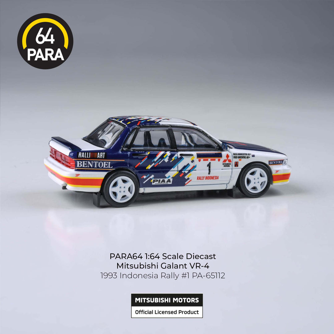 *Pre - Order* Para64 - Mitsubishi Galant VR - 4 1993 Indonesia Rally RHD - Top CollectiblesDiecastPara64