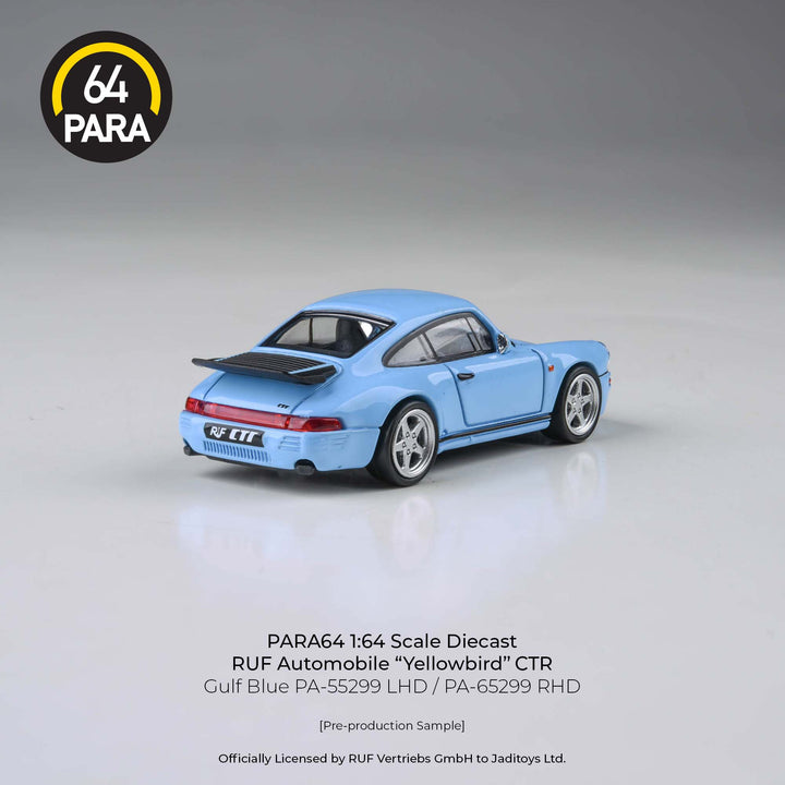 *Pre - Order* Para64 - RUF CTR 1987 Gulf Blue LHD - Top CollectiblesDiecastPara64