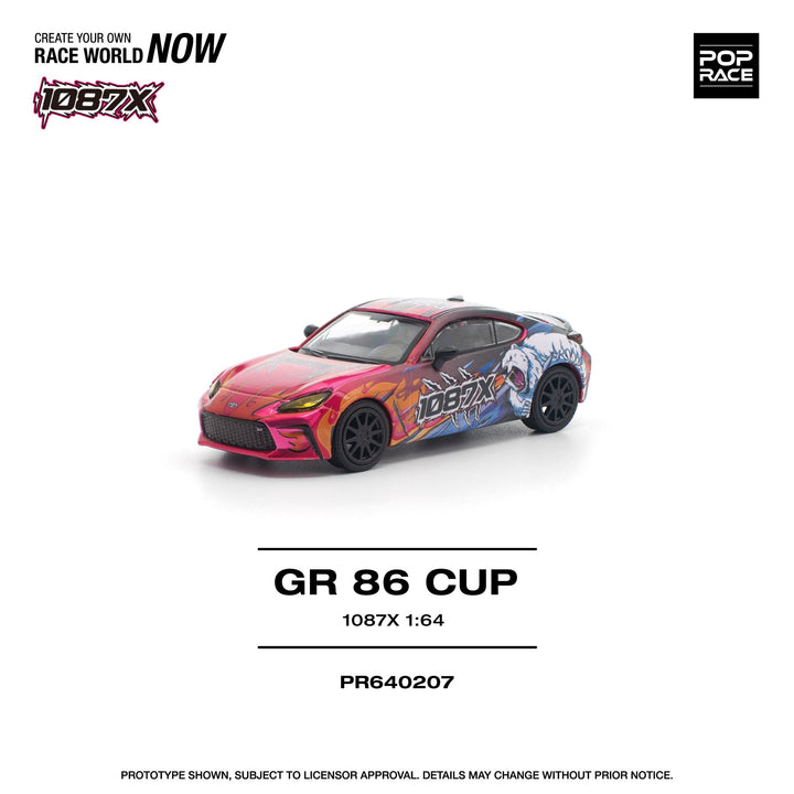 *Pre - Order* Pop Race - 1087X GR86 CUP - Top CollectiblesDiecastPop Race