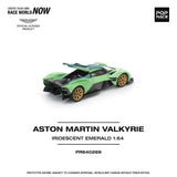 *Pre - Order* Pop Race - Aston Martin Valkyrie - Iridescent Emerald - Top CollectiblesDiecastPop Race