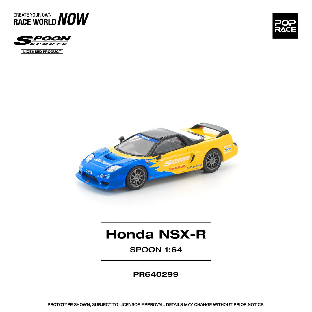 *Pre - Order* Pop Race - Honda NSX - R - Spoon - Top CollectiblesDiecastPop Race